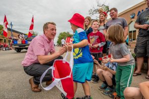 Chris with kid