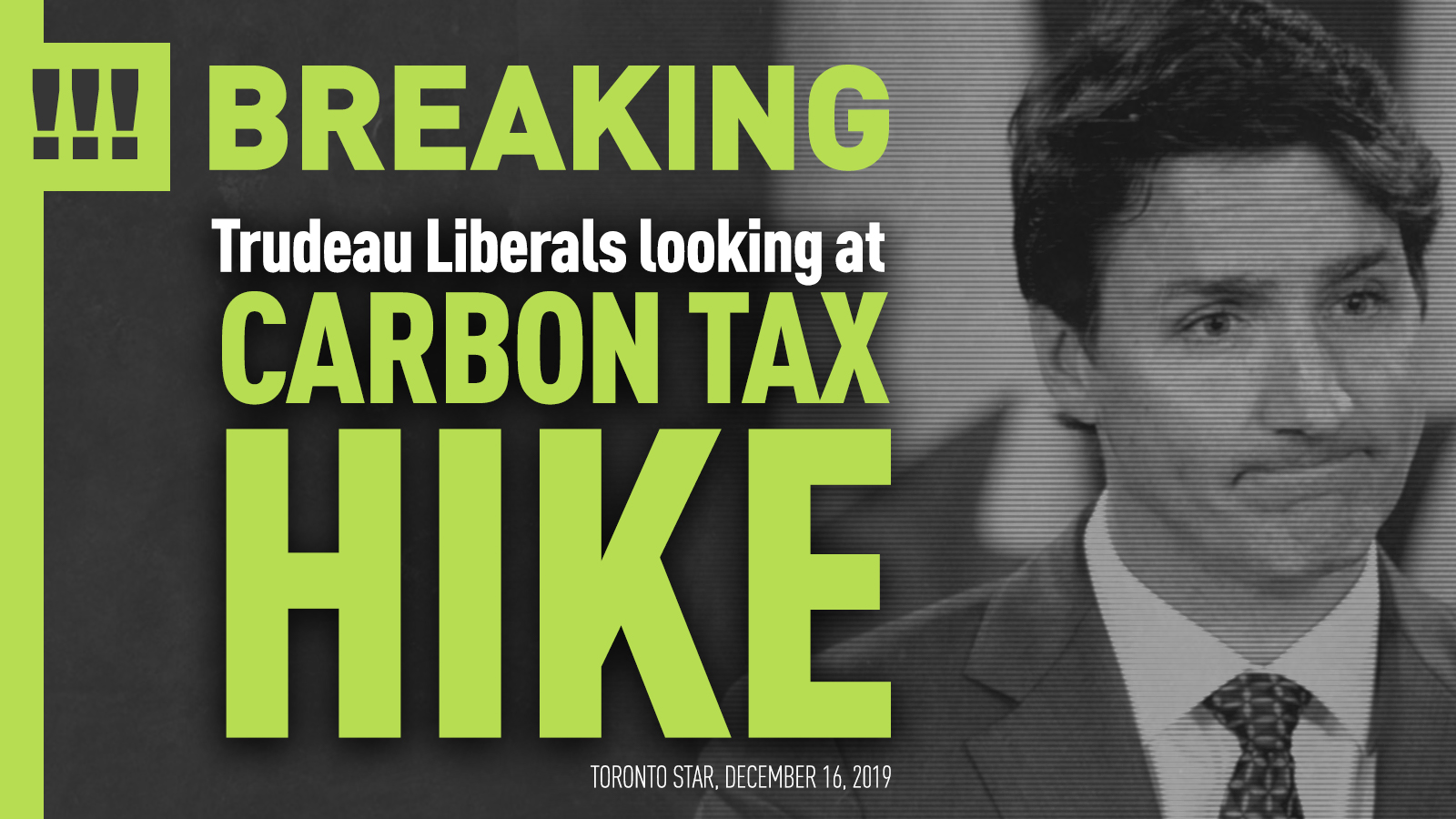 WARKENTIN’S STATEMENT ON THE FEDERAL CARBON TAX BEING IMPOSED ON ALBERTANS